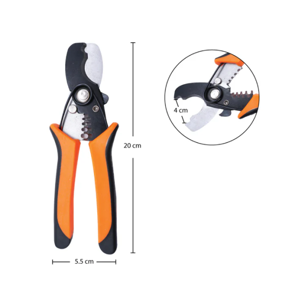 Electric Wire Stripper Cutter Plier (8 inch)