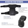 Thickened Wear-Resistant Silicone Knee Pads