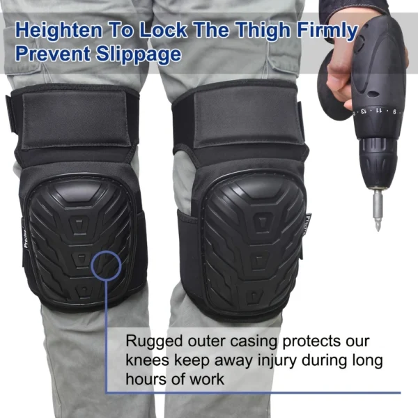 Thickened Wear-Resistant Silicone Knee Pads