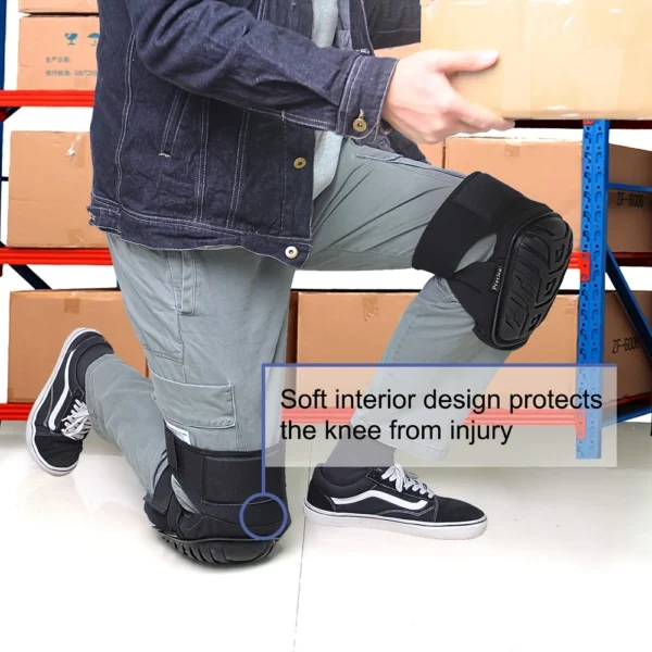 Thickened Wear-Resistant Silicone Knee Pads